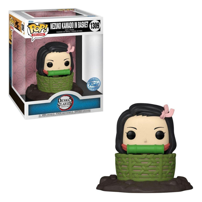 Funko Pop! Demon Slayer - Nezuko in Basket 1309 (Hot Topic Exclusive