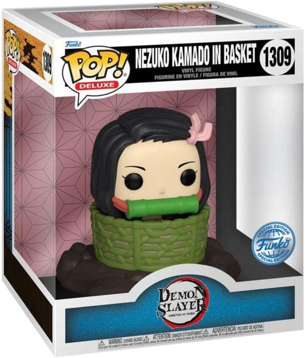 Funko Pop! Demon Slayer - Nezuko in Basket 1309 (Hot Topic Exclusive