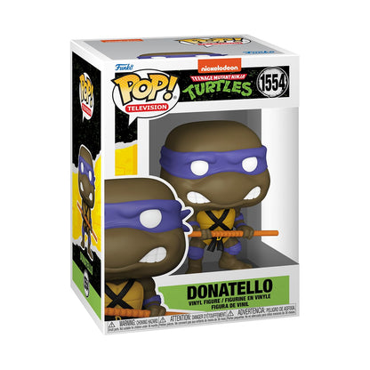 Funko Pop! TV: Teenage Mutant Ninja Turtles (TMNT) - Donatello - TMNT Retro/Classic - Figura de Vinilo Coleccionable - Idea de Regalo- Mercancia Oficial - Juguetes para Niños y Adultos - TV Fans