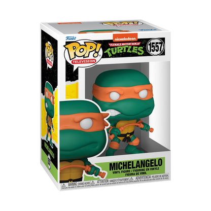 Funko POP! TV: Teenage Mutant Ninja Turtles (TMNT) - Michelangelo - TMNT Retro/Classic - Collectable Vinyl Figure - Gift Idea - Official Merchandise - Toys for Kids & Adults - TV Fans