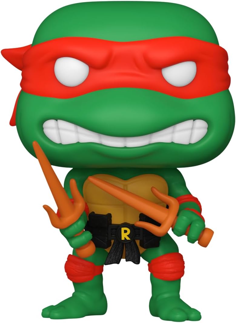Funko POP! TV: Teenage Mutant Ninja Turtles (TMNT) - Raphael - TMNT Retro/Classic - Collectable Vinyl Figure - Gift Idea - Official Merchandise - Toys for Kids & Adults - TV Fans