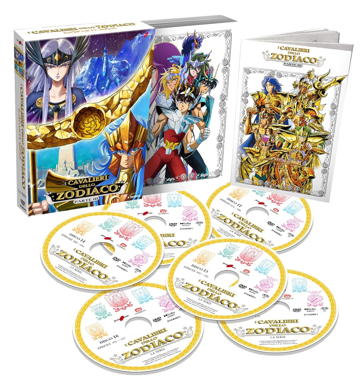 I Cavalieri Dello Zodiaco - Parte 3 -(6 Dvd