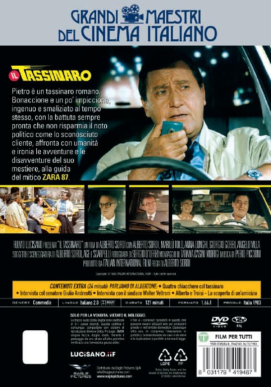 Il Tassinaro - Dvd