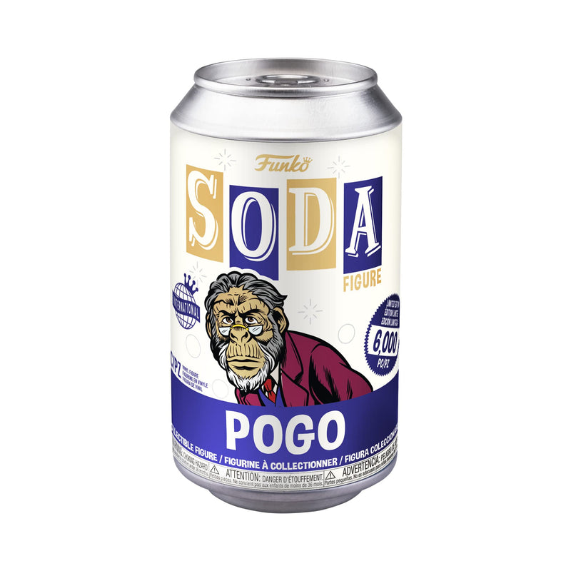 Funko Vinyl SODA: Umbrella Academy - Pogo - Flocked Chase - (Styles May Vary) - Collectable Vinyl Figure - Gift Idea - Official Merchandise - Toys for Kids & Adults - TV Fans One Size Multicolor
