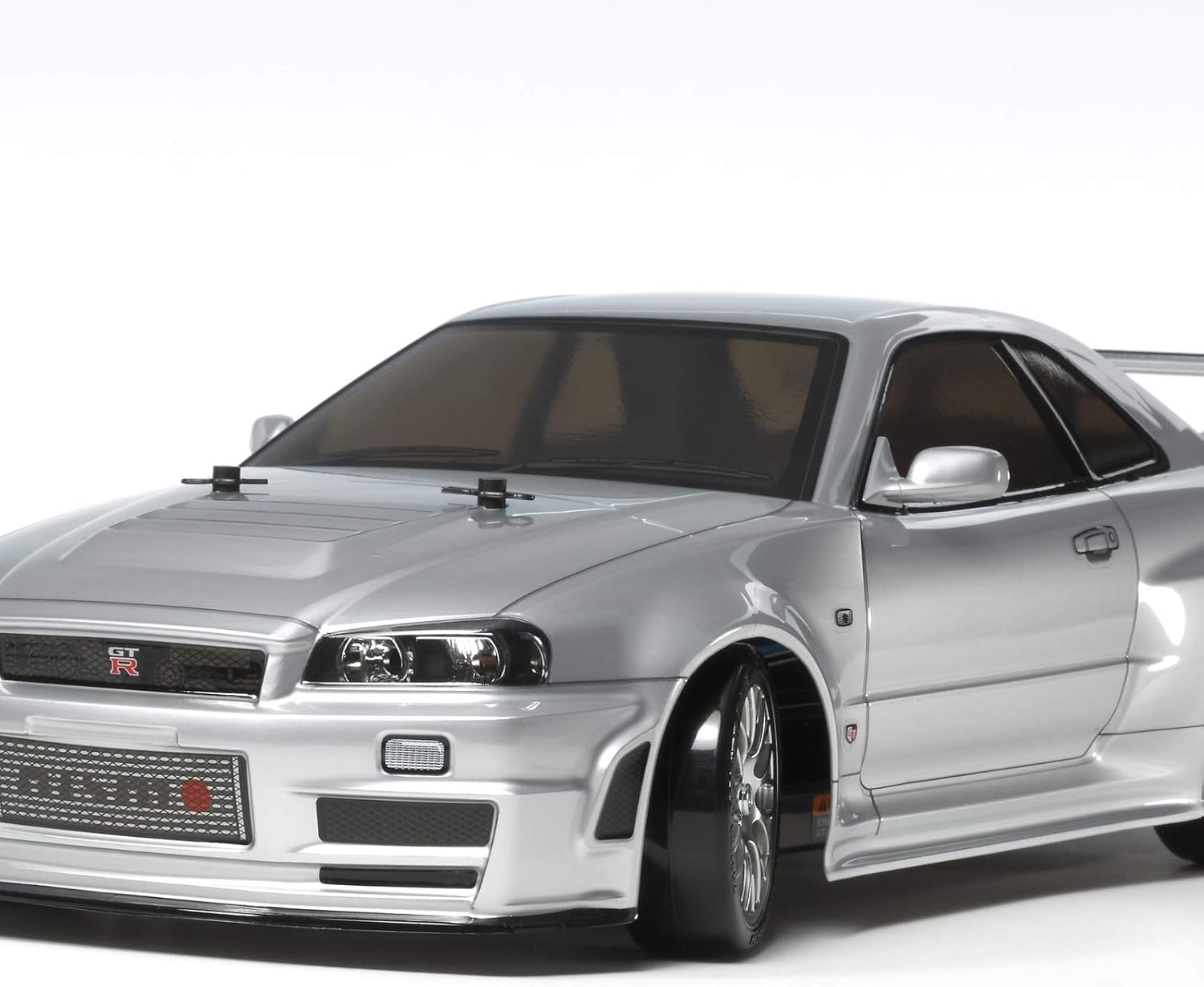Tamiya 300058605-1:10 RC Nismo R34 GT-R Z-Tune (TT-02D) Single