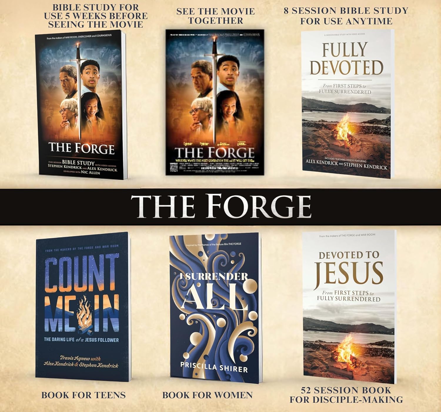 Forge - Bible Study Book With Video Access, The
