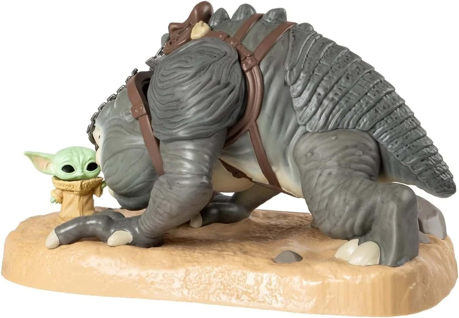 Funko Star Wars: The Book of Boba Fett Super Sized Jumbo POP! Vinyl figurine Grogu with Rancor 25 cm