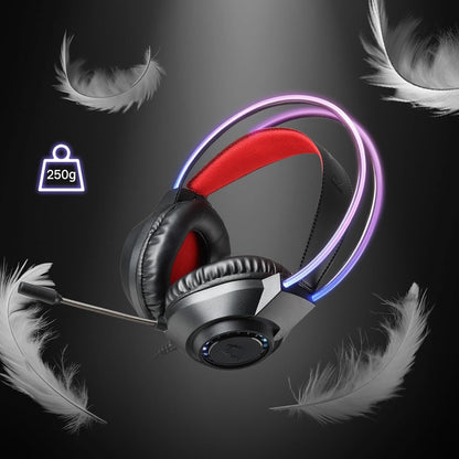 Headset - Redragon Screamh231 Rgb Wired Black