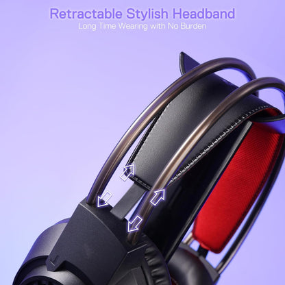 Headset - Redragon Screamh231 Rgb Wired Black