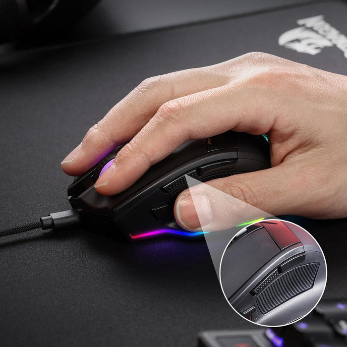 Mouse - Redragon Rind M813-Rgb Wired