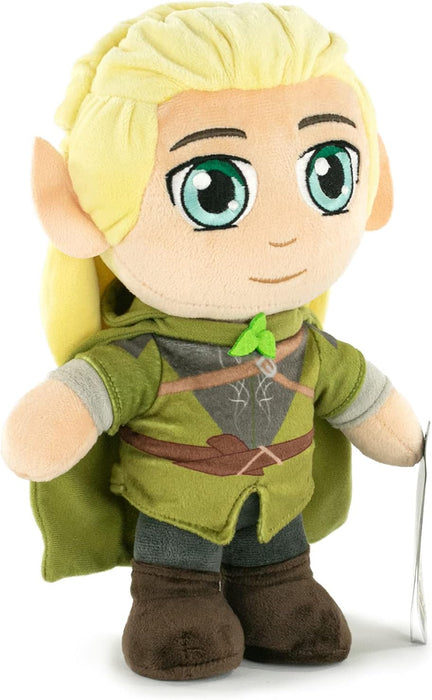 Play by Play The Lord of The Rings - The Lord of the Rings Plush 28 cm Aragorn Frodo Gandalf Gollum Legolas Collector's Edition - Super Soft Quality (No Presentation Box, Legolas) Sin Caja Presentación Legolas