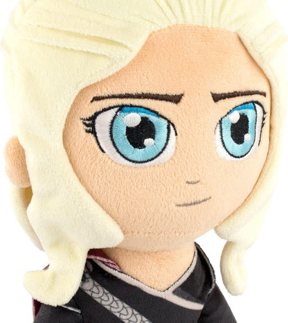 Play by Play Game of Thrones - Peluche dei Personaggi di Il Trono di Spade - 28cm - Arya Stark, Daenerys, Jon Snow, Re della Notte - qualità Super Soft (Daenerys