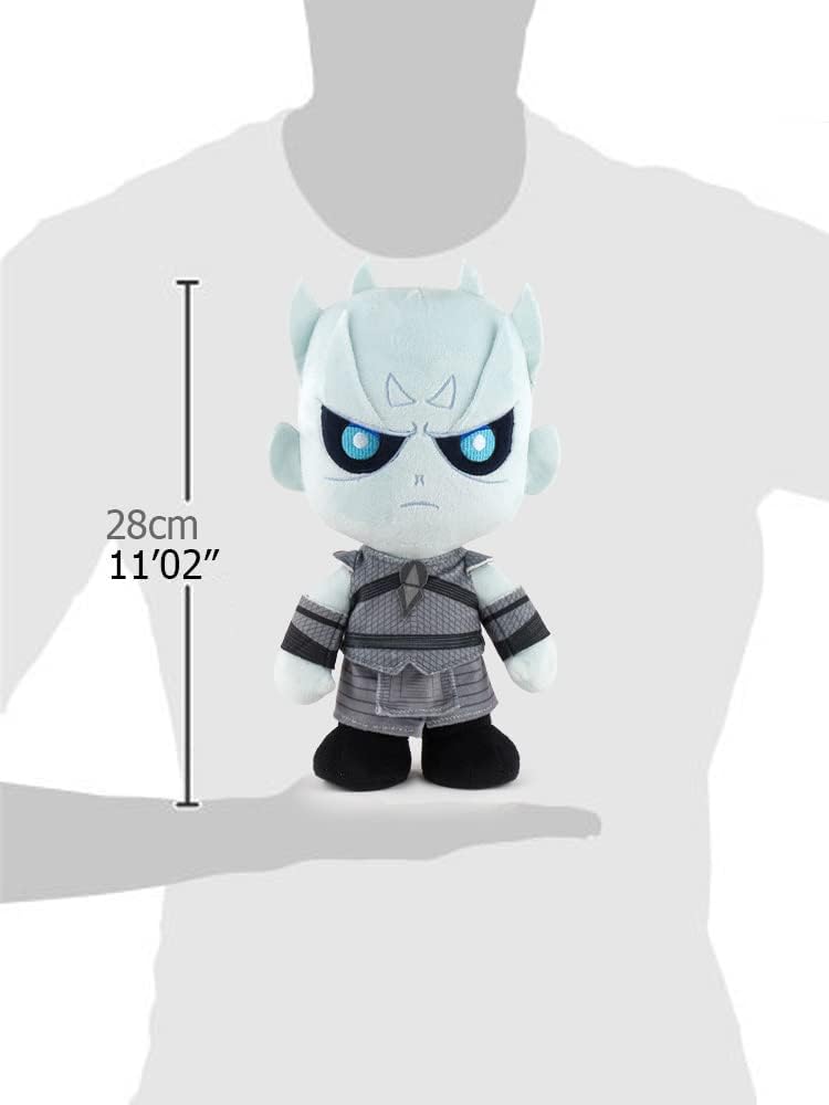 Play by Play Game of Thrones - Peluche dei Personaggi di Il Trono di Spade - 28cm - Arya Stark, Daenerys, Jon Snow, Re della Notte - Qualità Super Soft (Re della Notte