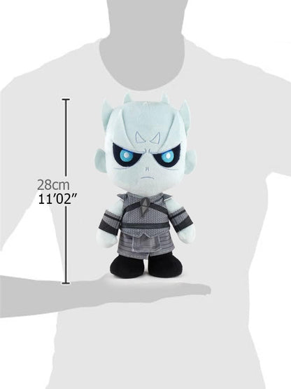 Play by Play Game of Thrones - Peluche dei Personaggi di Il Trono di Spade - 28cm - Arya Stark, Daenerys, Jon Snow, Re della Notte - Qualità Super Soft (Re della Notte