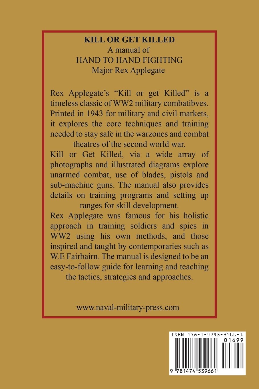 Kill or Get Killed
