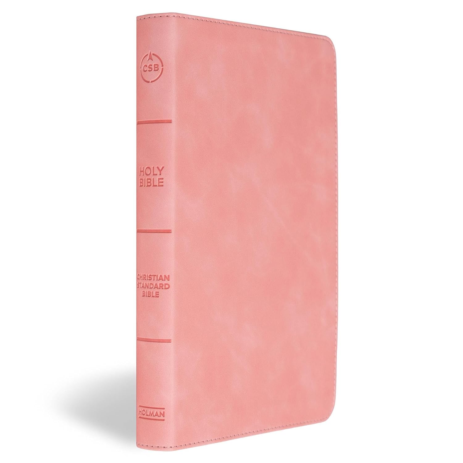 CSB Thinline Bible, Blush Pink Leathertouch
