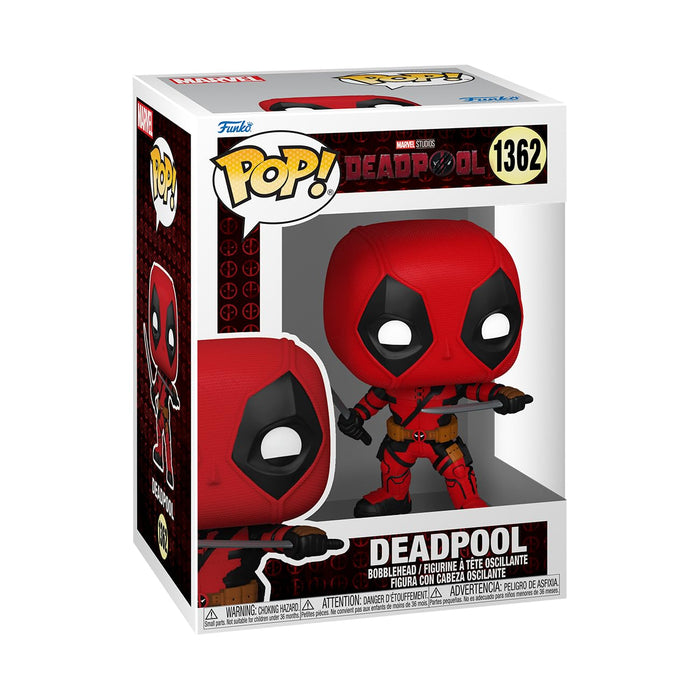 Funko POP! Marvel: Deadpool & Wolverine - Deadpool - Collectable Vinyl Figure - Gift Idea - Official Merchandise - Toys for Kids & Adults - Movies Fans - Model Figure for Collectors and Display