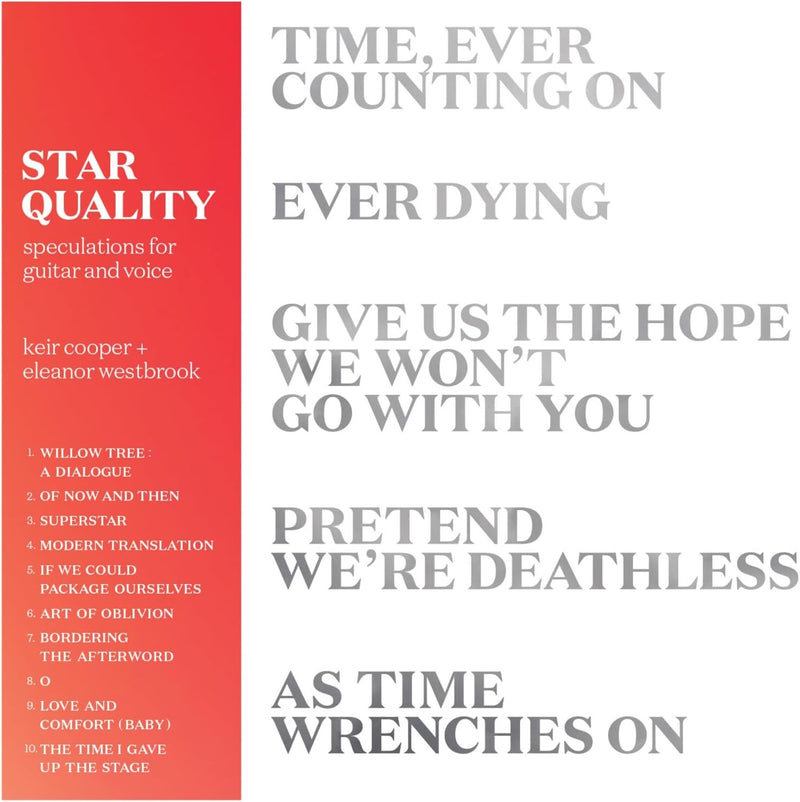 Star Quality: Speculations for Guitar and Voice