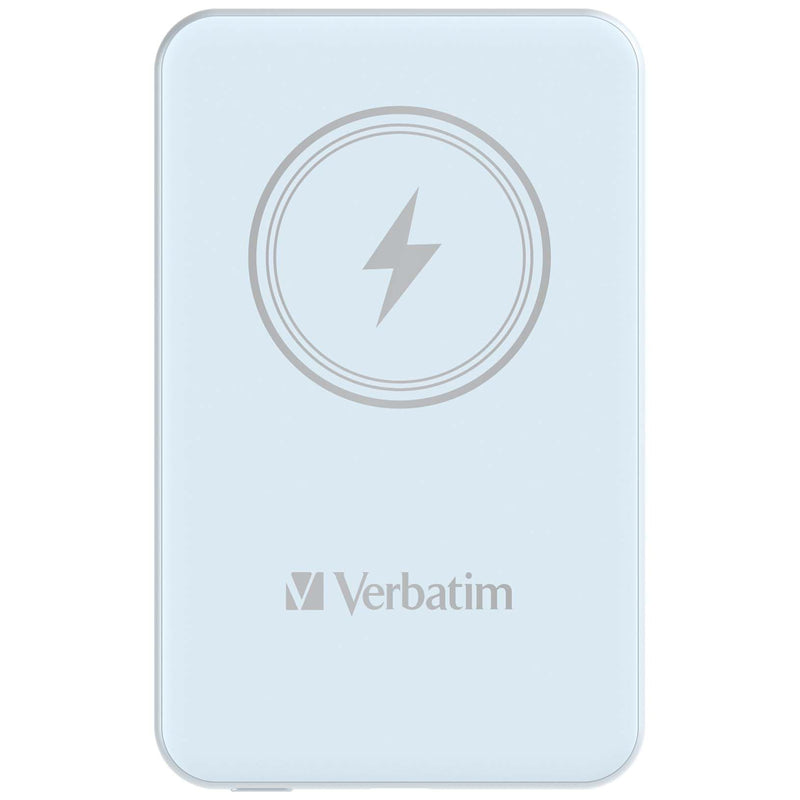 Charge 'n' Go Magnetic Wireless Power Bank 5000 Blue
