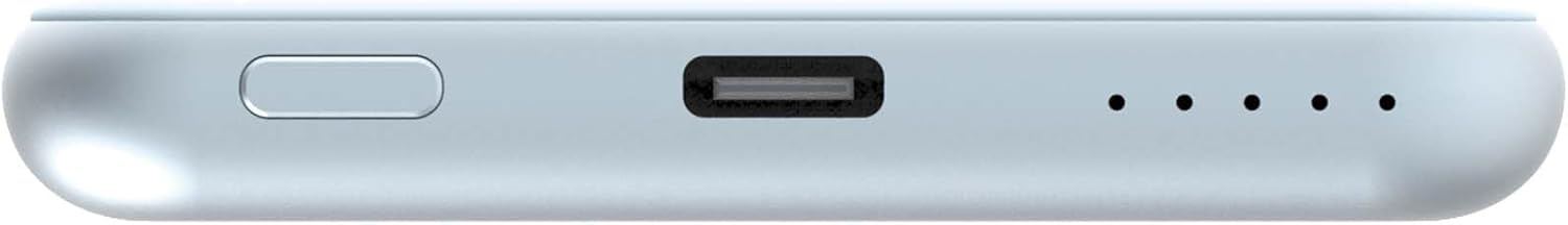 Charge 'n' Go Magnetic Wireless Power Bank 5000 Blue