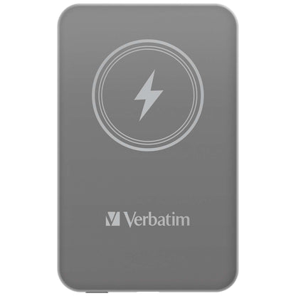Charge 'n' Go Magnetic Wireless Power Bank 5000 Grey