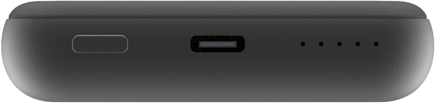 Charge 'n' Go Magnetic Wireless Power Bank 10000 Grey