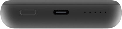 Charge 'n' Go Magnetic Wireless Power Bank 10000 Grey