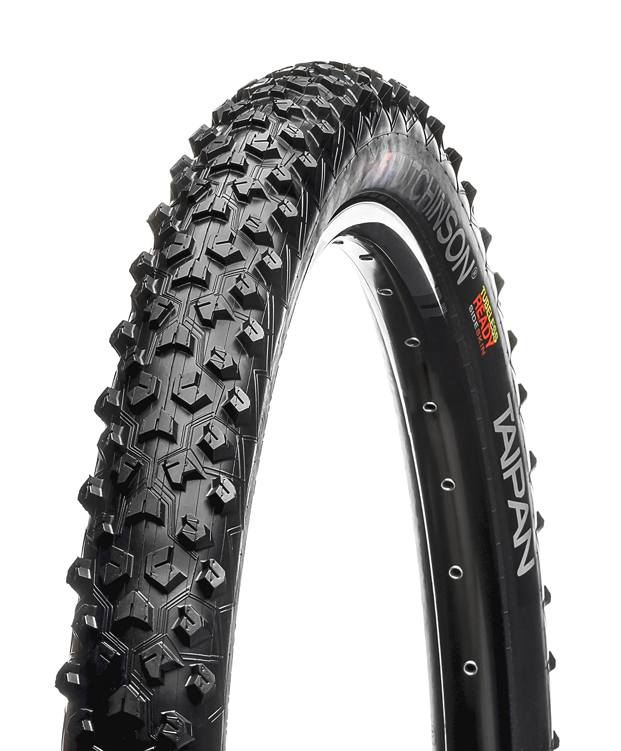 HUTCHINSON - TAIPAN XC - Cubierta MTB para Todos los Terrenos - Ligereza y Agarre - Varillas Flexibles - Negro - Tubeless Ready