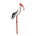 Flower decor stick Stork with baby cloth XL