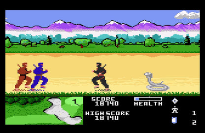 Ninja Golf (Atari 2600+, 7800 Cartridge