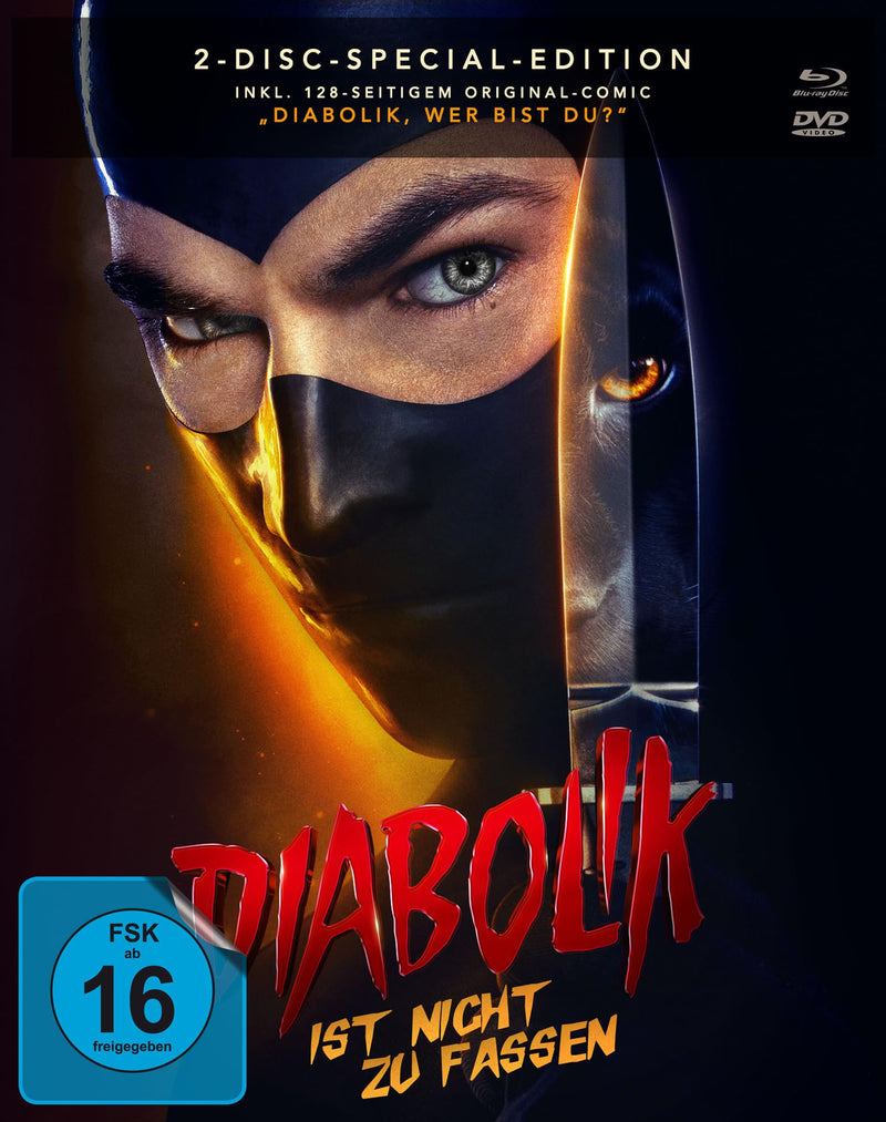 Diabolik ist nicht zu fassen - Special Edition mit Comic (Blu-ray+DVD