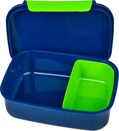 Scooli FUBA9903 Lunch Box, Plastic, Blue