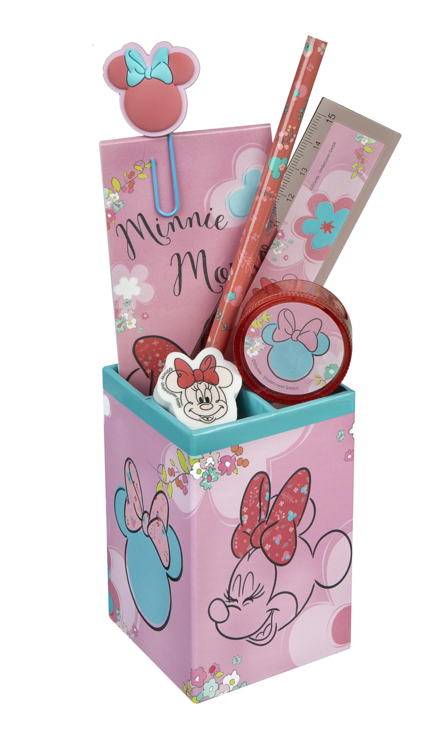 Minnie Mouse Gevulde Pennenbak 7 Delig