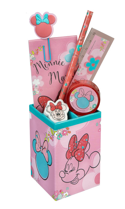 Minnie Mouse Gevulde Pennenbak 7 Delig