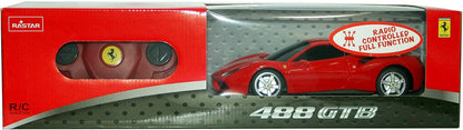 Rastar 01031 Ferrari 488 GTB Radio Control Car, 1:24 Scale