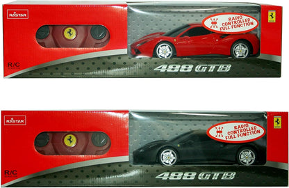 Rastar 01031 Ferrari 488 GTB Radio Control Car, 1:24 Scale