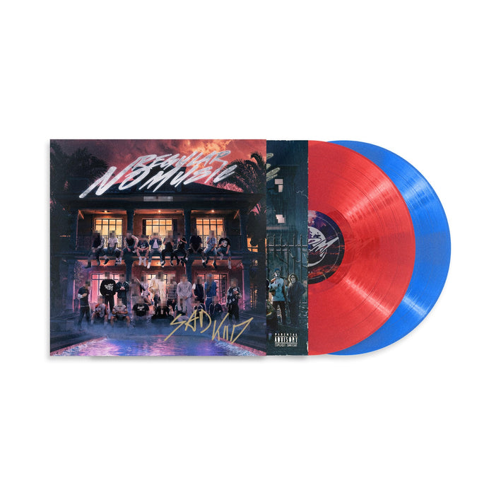 NO REGULAR MUSIC - Doppio Vinile Rosso e Blu Autografato