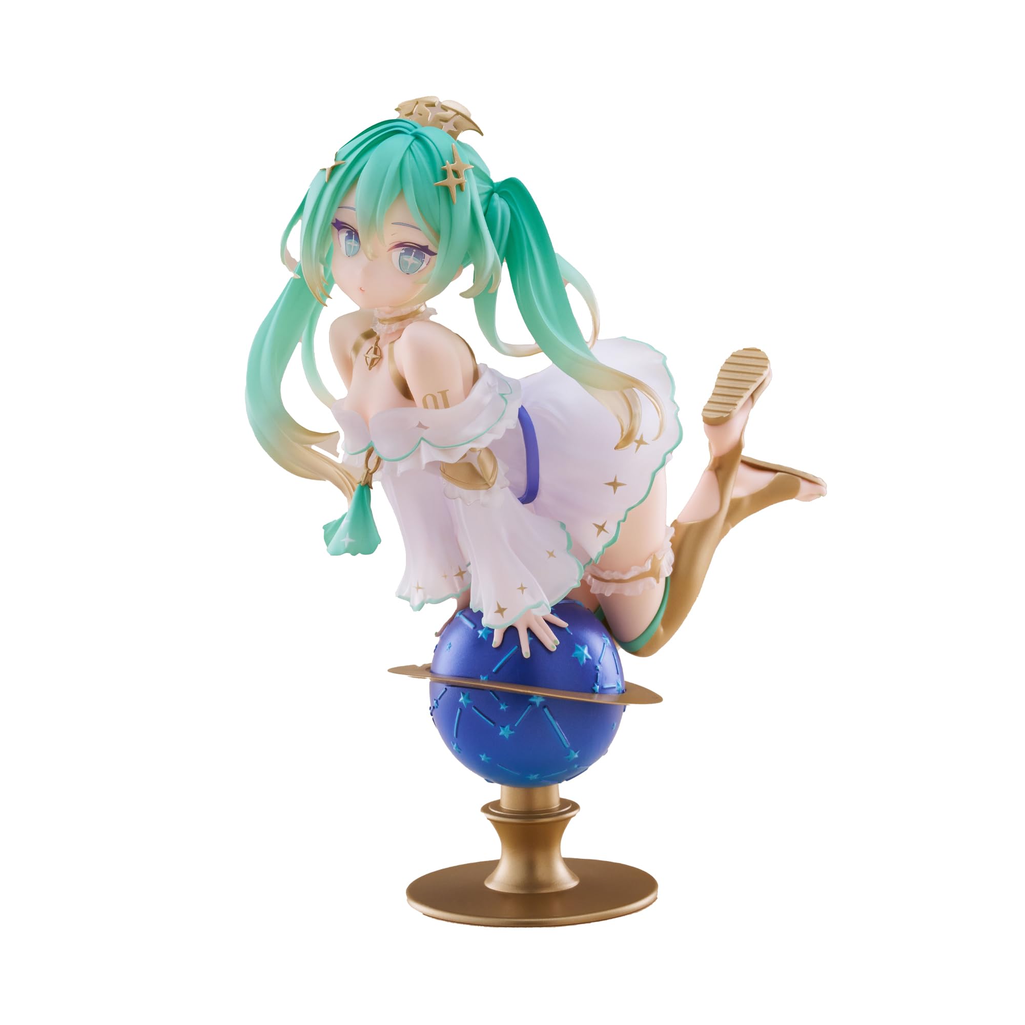 SQUARE ENIX CO, LTD. Hatsune Miku 39 Miku Day Anniversary 2nd Season Glittering Star Ver. Statue 7" Hatsune Miku 1/8 Scale
