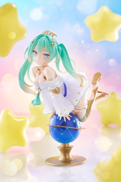 SQUARE ENIX CO, LTD. Hatsune Miku 39 Miku Day Anniversary 2nd Season Glittering Star Ver. Statue 7" Hatsune Miku 1/8 Scale