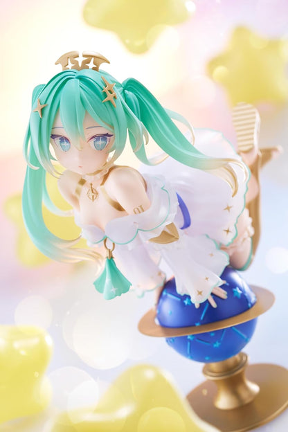 SQUARE ENIX CO, LTD. Hatsune Miku 39 Miku Day Anniversary 2nd Season Glittering Star Ver. Statue 7" Hatsune Miku 1/8 Scale