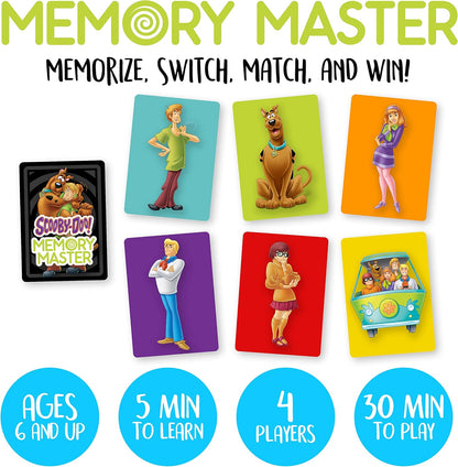 AQUARIUS - Scooby-Doo Memory Master Card Game