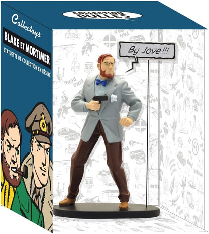 Plastoy 243 - Blake E Mortimer - Collector's Figure Comics Speech Mortimer