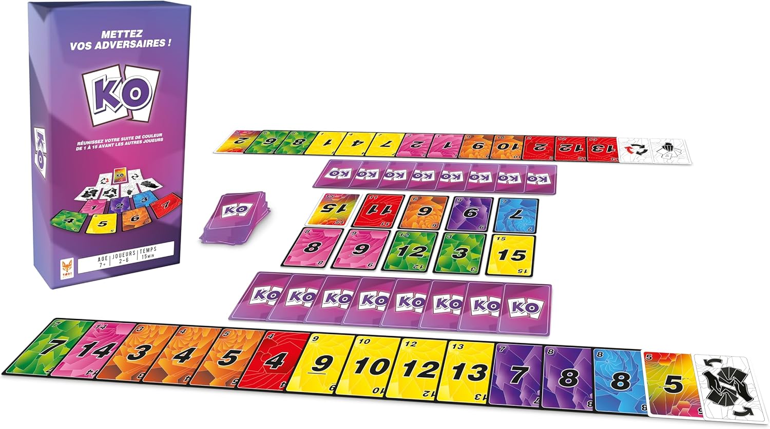 TOPI GAMES KO - Kartenspiel