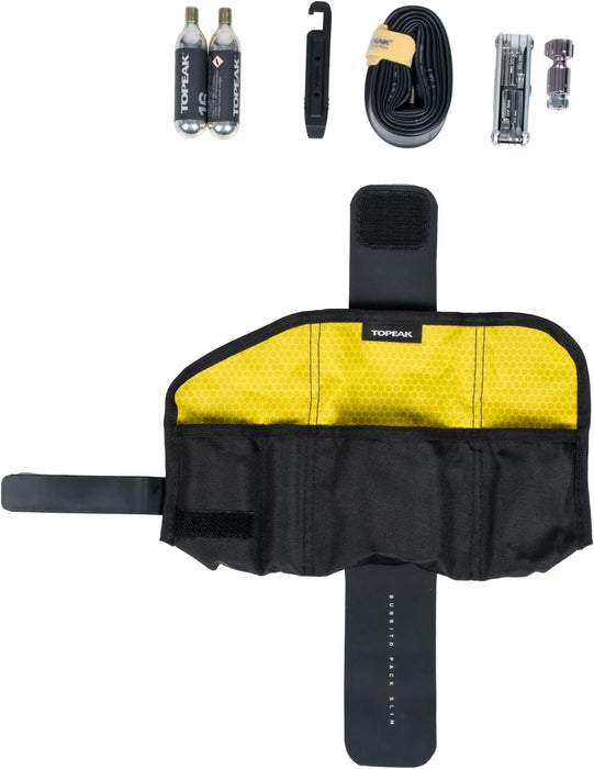 Topeak Burrito Pack Slim Bicyle Roll Saddle Bag for Road, Gravel and MTB Bikes