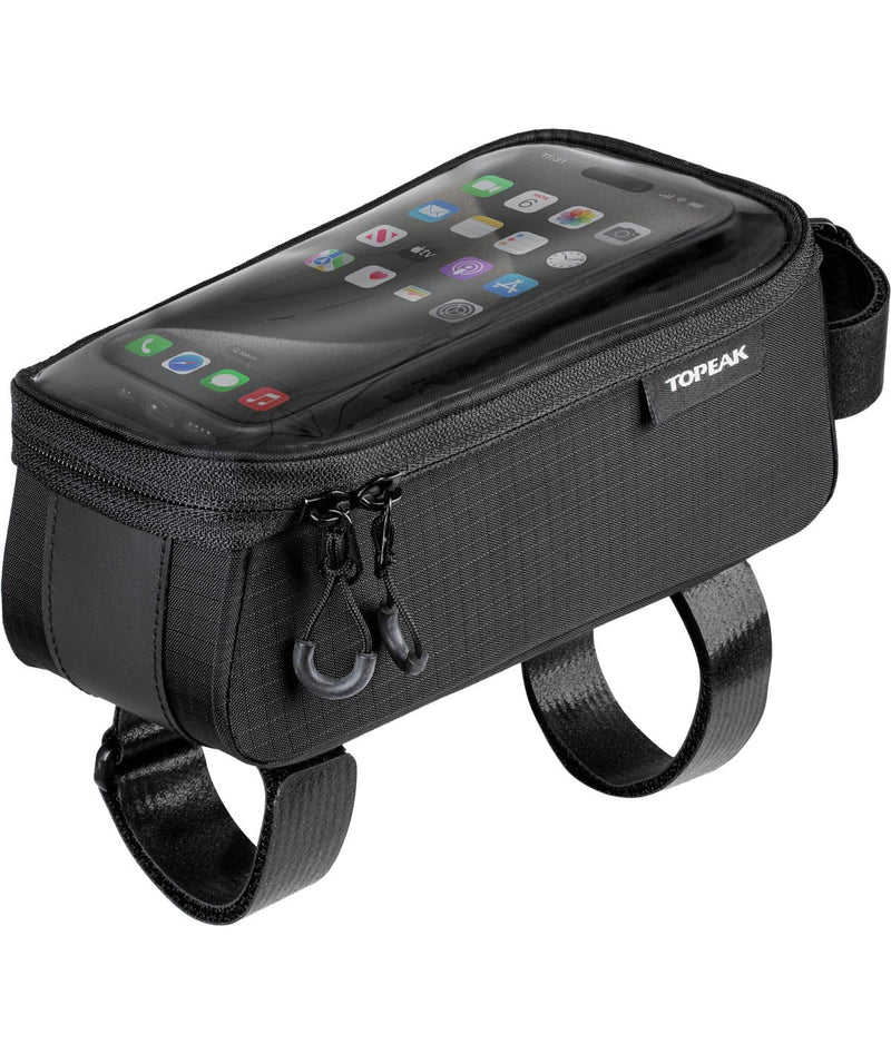 Topeak Bento Pack, 2-in-1 Bicyle Top Tube bag with Phone Case, Black