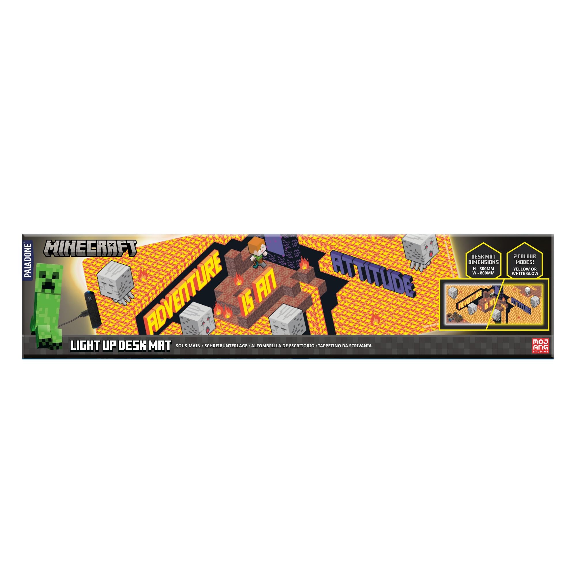 Alfombra de escritorio Minecraft 30cm x 80cm