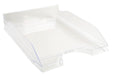 Exacompta - Ref 12323D - Office EcoTray Letter Tray - 245 x 255 x 65mm in Size, Suitable for A4+ Documents, Stackable Vertically, Compatible with Others