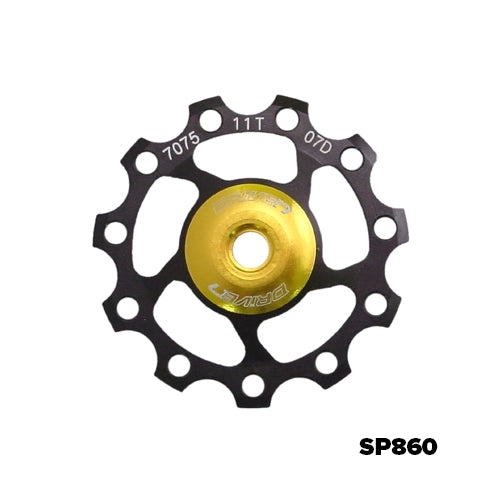 SunRace Jockey Wheels Black 12T 0