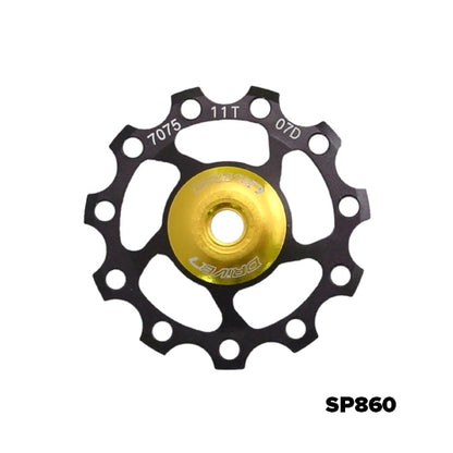 SunRace Jockey Wheels Black 12T 0
