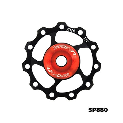 SunRace Jockey Wheels Black 12T 0